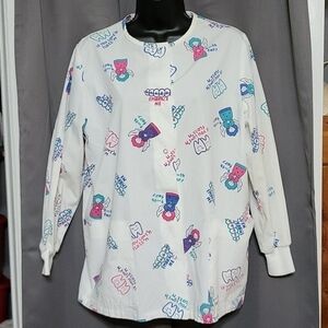PL. California dental uniform jacket size approx M
